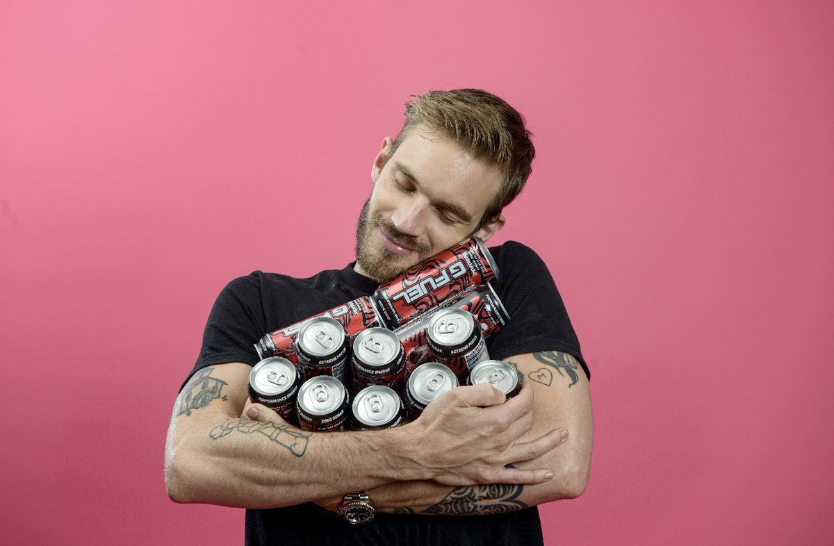 basedpewds's tweet photo. pewdiepie X gfuel photoshoots — a thread https://t.co/EsMBGPLP95