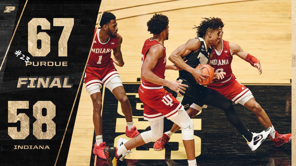 💥💥💥💥💥💥💥💥💥 𝗙𝗜𝗡𝗔𝗟!

☑️: #B1GTourney double-bye.
☑️: 9th straight win in rivalry.
☑️: 5th straight win overall.
☑️: 11-1 home record.
☑️: 13-6 #B1G record. 

𝐈 𝐆𝐎𝐓𝐓𝐀 𝐒𝐀𝐘...
𝐓𝐎𝐃𝐀𝐘 𝐖𝐀𝐒 𝐀 𝐆𝐎𝐎𝐃 𝐃𝐀𝐘! 😎