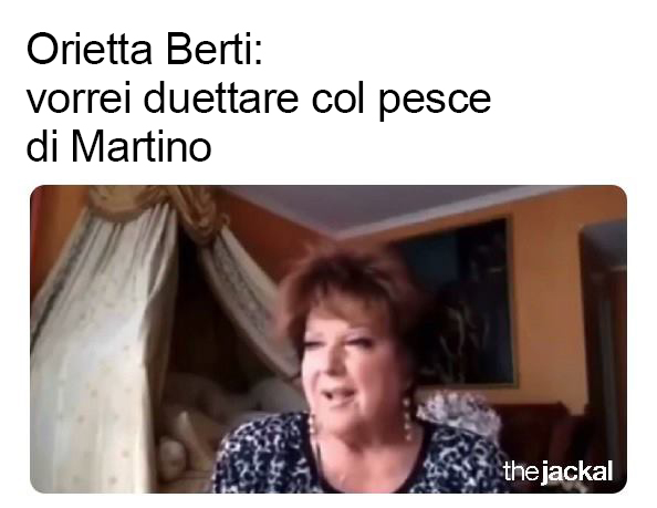 _the_jackal's tweet photo. Nuove dichiarazioni di Orietta Berti
#Sanremo2021 https://t.co/IYuveMCqCt