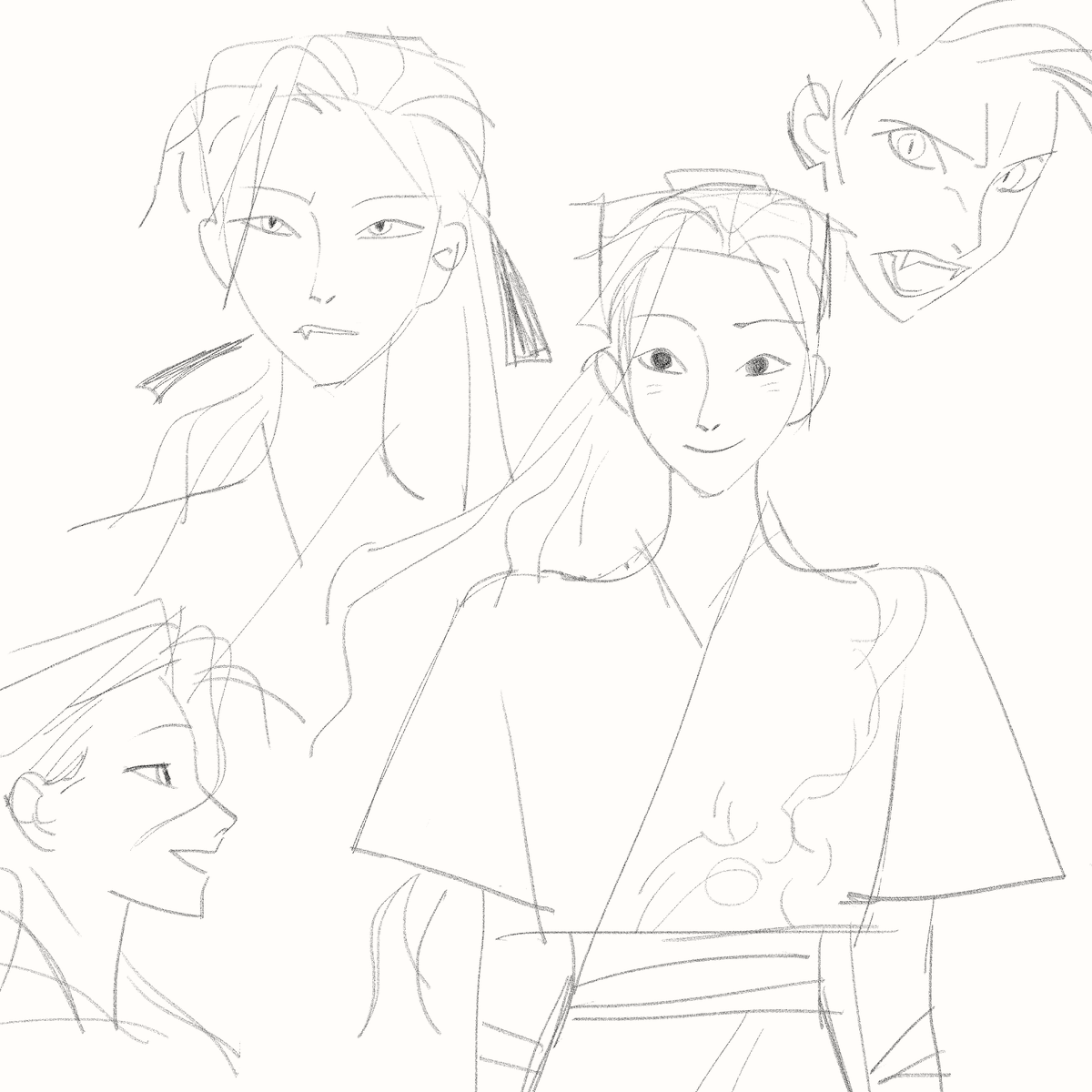 cw// some nudity? more doodles 