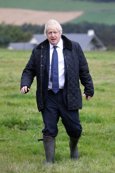 The BoJos wear wellies ( @BorisJohnson needs a pair with dinosaurs on them)