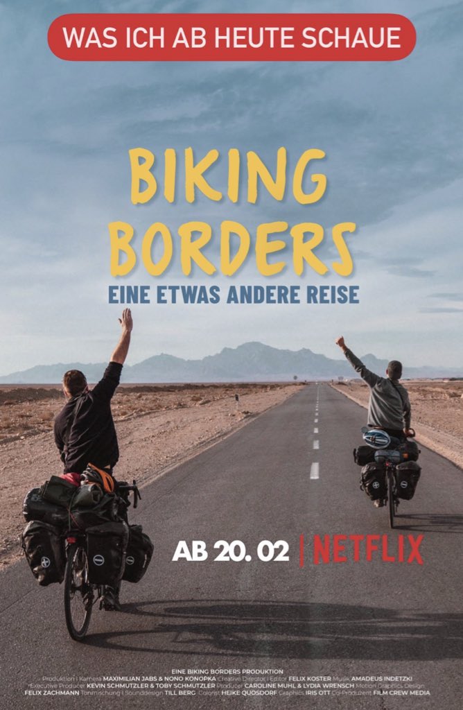 AnniTrent's tweet photo. Toller Film, super Aktion und unbedingt unterstรผtzenswert ๐๐ป๐๐ป๐๐ป
#bikingborders #nonokonopka #maxjabs https://t.co/hveGkHfsoo