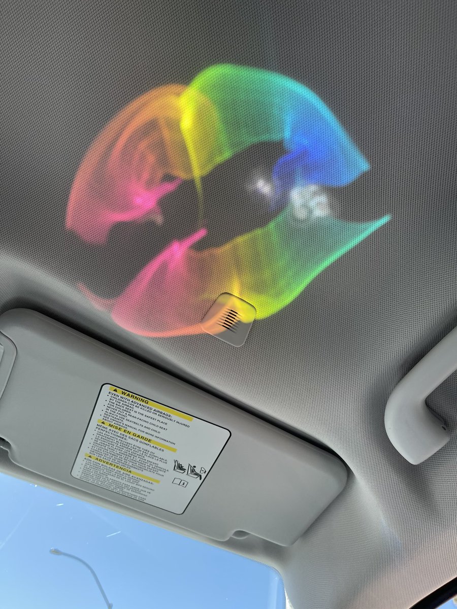 BustaBusta's tweet image. Oooooohhhh!!!!! Look what my new @LoopyCases does in the sun!!! 🌈✨