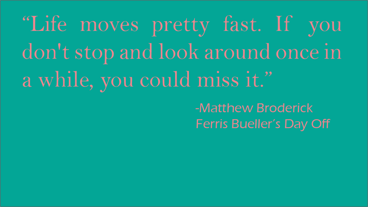 Nick_at_uni's tweet photo. An amazing quote from an even better movie

#RSJ108 #design #graphicdesign #adobe #illustrator #ferrisbueller https://t.co/fZ41gkiQDG