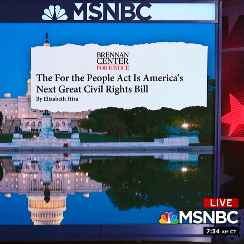 nadirahira's tweet photo. Look at @ElizabethHira doin' the *work* with her killer oped! So glad to see @MSNBC @BrennanCenter and the brilliant @myrna_perez_ spreading the message...
https://t.co/m3SzfBBgUX
#ReadandRetweet #ForThePeopleAct #HR1 #becausedemocracy #andlittlesisters! https://t.co/Qw6THeWEZY