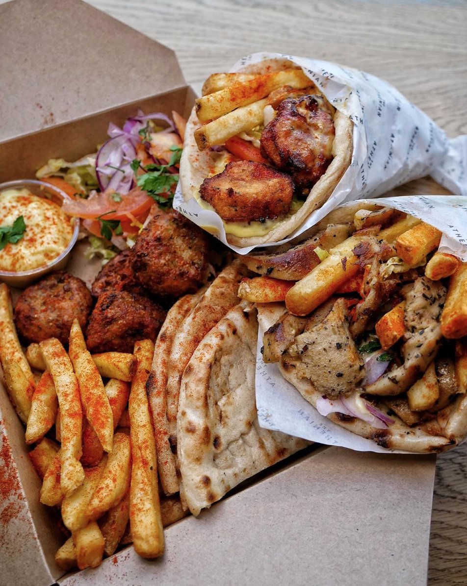 🇬🇷💙
Greek traditional food
 Suvlaki 👍