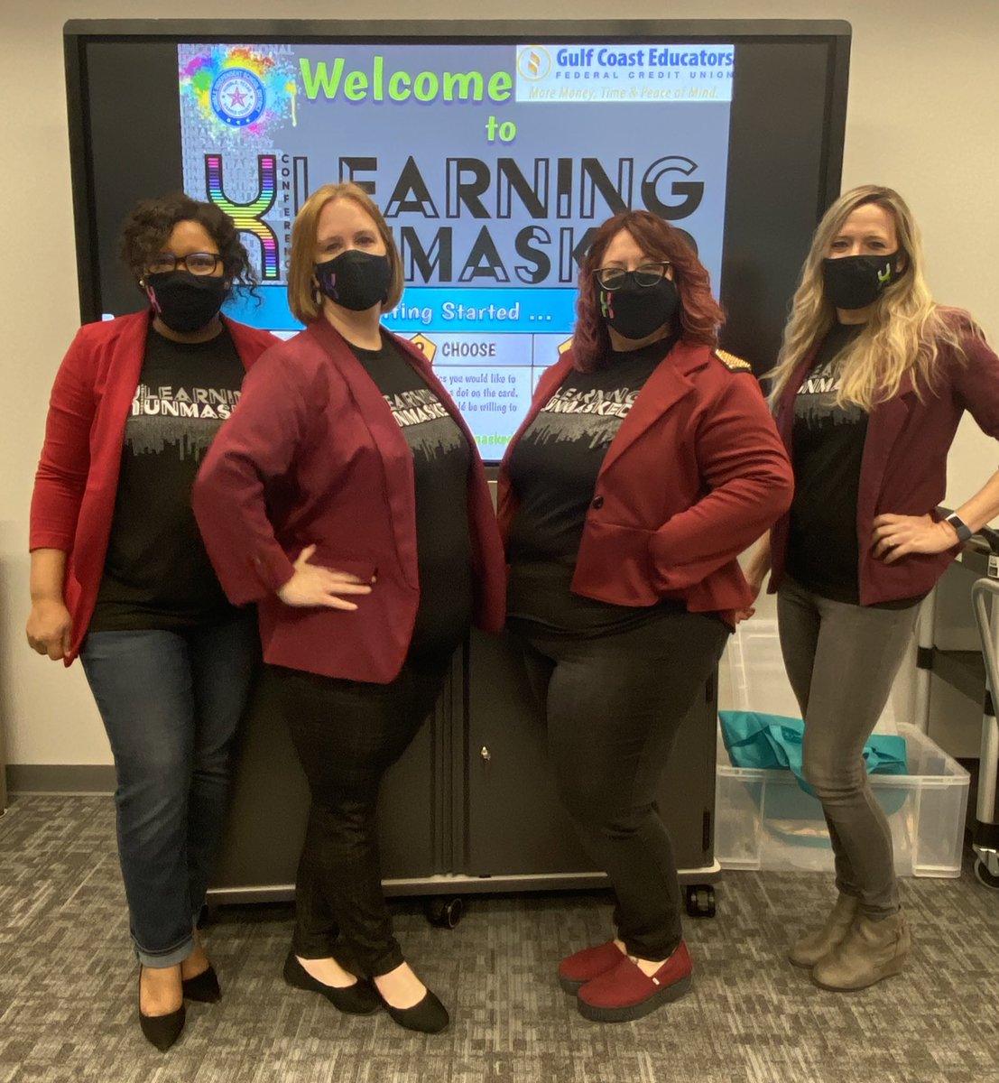 shelly_veron's tweet image. I love this day! So much learning happening at the very first VIRTUAL UNCONFERENCE in @HumbleISD #LearningUNmasked Thanks @GCEFCU for your help to pull this off!