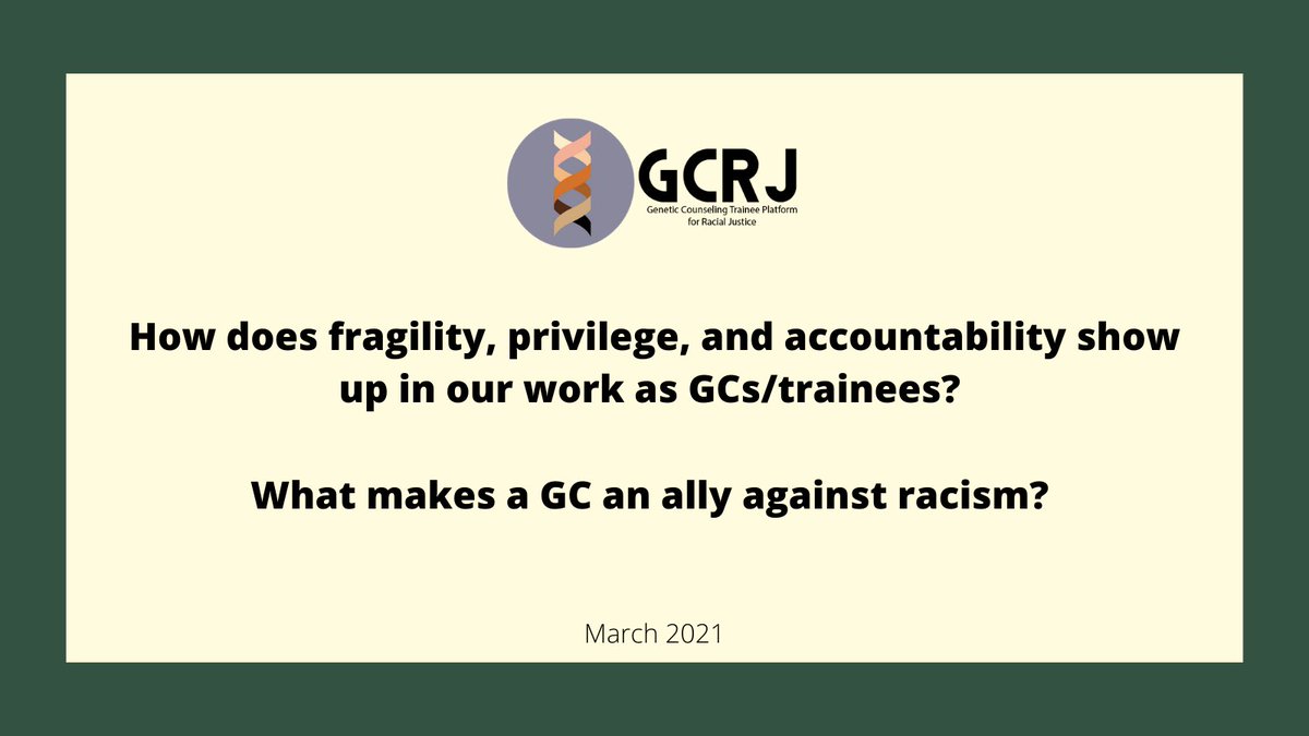 GC Trainee Platform for Racial Justice tweet media