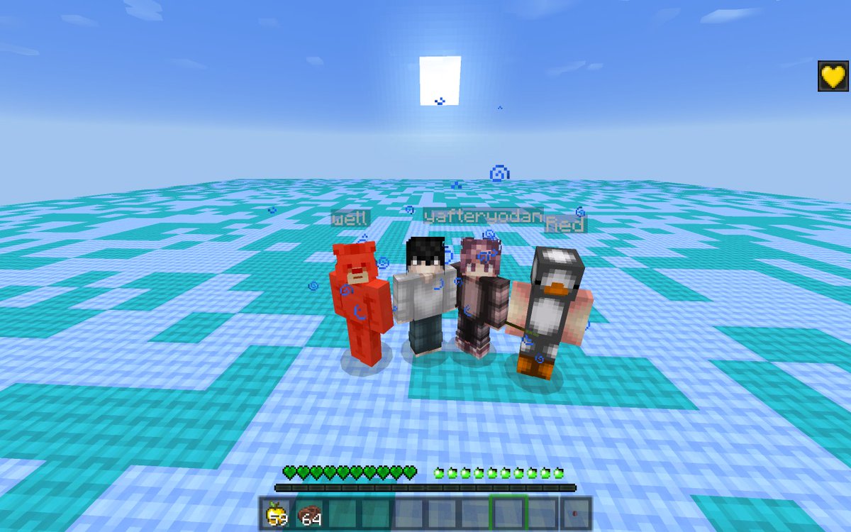 well1st's tweet photo. @iTadeooo 
@yugxr1 
@RyodanKev 
@zLxwlietPvP 
❤ https://t.co/4kPJIuScWr