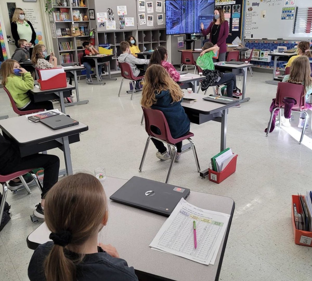 Thank you Trustee Krafka for reading to our amazing students! You’re so kind and the visit was so appreciated.  #rcsdchampions