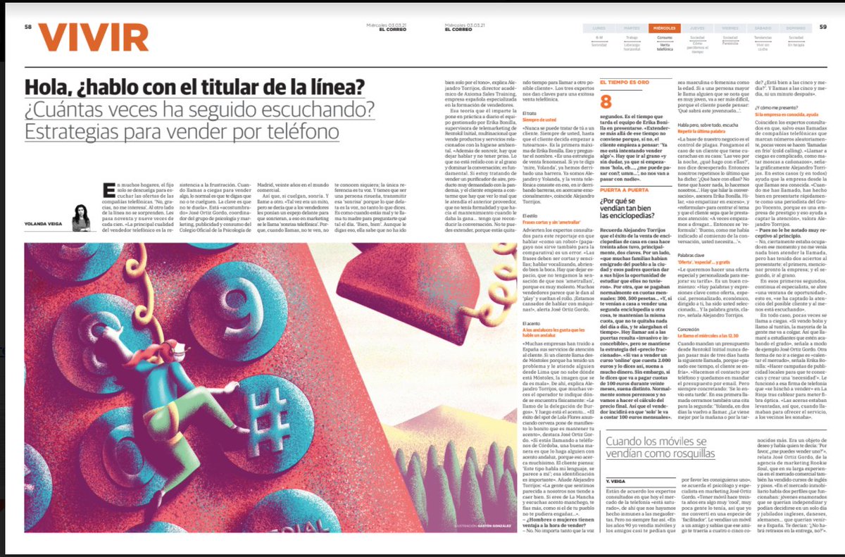 artistique_int's tweet photo. Gaston Gonzalez made an amazing illustration for the Spanish newspaper Elcorreo_com about the challenges of telephone sales.

#IQArtist #artistagency #creativeagency #artist #illustration #editorialillustration  #digitalillustration #newspaper #phone #illustrationoftheday #climb https://t.co/6dRYSKfAjy