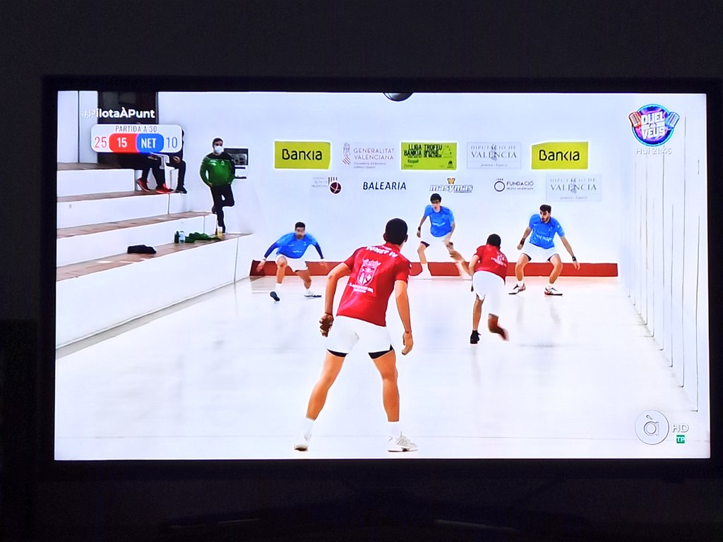 🔵 Vercher, Canari i Ricardet 
🔴 Tonet IV, Jose i Vicent
#pilotaapunt
Xeraco, ho heu fet molt bé, un altre dia serà...