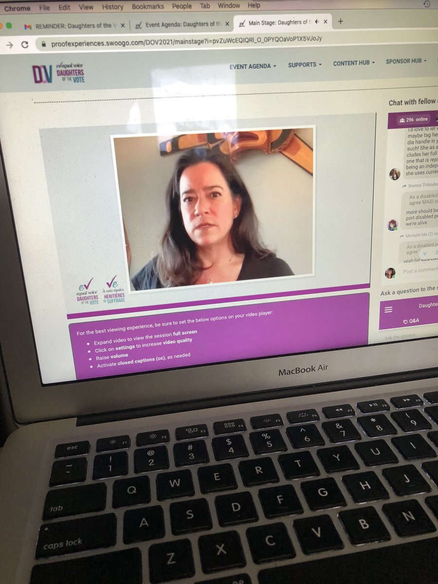 Such an icon. A great way to start the morning, listening to <a href="/Puglaas/">Jody Wilson-Raybould (JWR), PC, OBC, KC 王州迪</a> speak at #dov2021! So much great advice and powerful insights