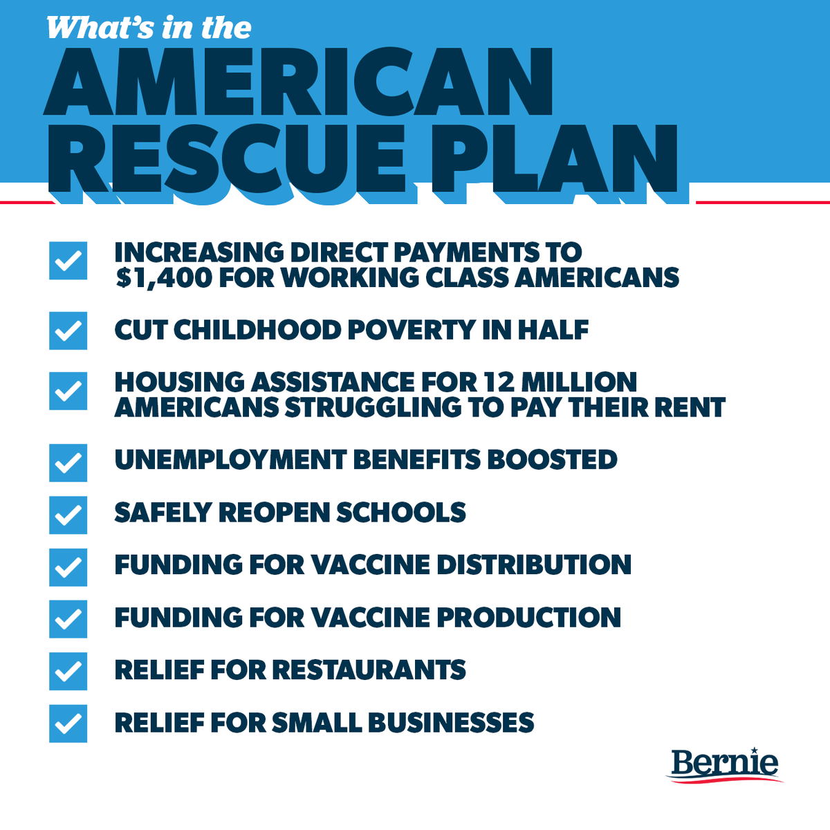 The American Rescue Plan is the most significant piece of legislation to benefit working people in the modern history of this country.