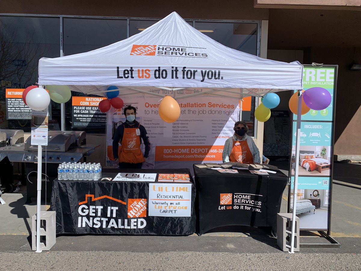 JohnBrayMorris1's tweet image. Having fun driving carpet and HVAC at #thesantafehomedepot today with Marcela and Alex. #PMDWinsWithServices ⁦@lowrythd⁩ ⁦@THDJustinCooper⁩ ⁦@JaimeAMoran1⁩ ⁦@MattCramer179⁩