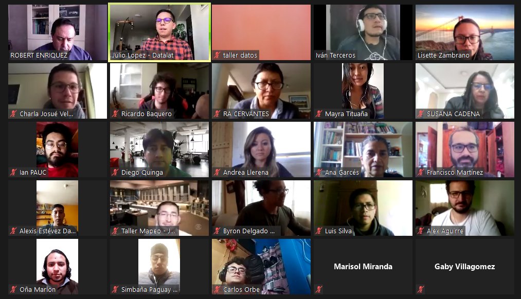 OpenlabEc's tweet photo. #OpenDataDay2021 Termina el evento. Muchas gracias a todas y todos los que han participado. Ha sido una gran jornada, muy interesante y llena de información. 

Este #OpenDataDayEC ha sido organizado por @OpenDataEc, @redam_ecuador, @datalat y @OpenlabEc https://t.co/8aPmuGrGht