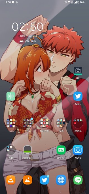 自分のホーム画面の中に村ぐだ♀もとい爺孫閉じ込めたら最初こそ爺はキレてたし孫は半ベソかいてたけど、段々とその狭い空間にペッタリと密着した肌から伝わる互いの熱で劣情を抱き始めて今にもおっぱじまりそうな表情で見つめ合い出したのでこっちが恥ずかしくなってきた。もうええセックスしろ。 