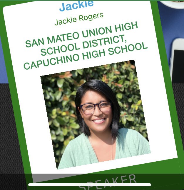 Virtual badge at the virtual CA Social Science conference #ccss2021