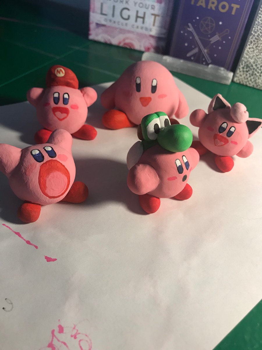 PGCait's tweet photo. @Garrett_Watts Please lemme send you a Kirby I made. Omg. You must have one. https://t.co/5pdC39brcW