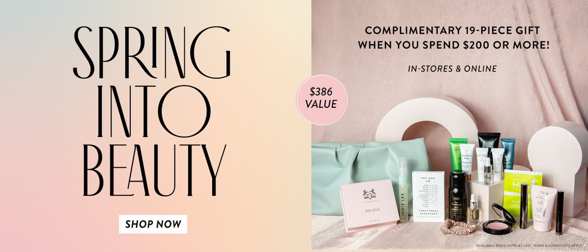 It's here! The most exciting gift of the season has arrived!
cosbar.com/spring-into-be…