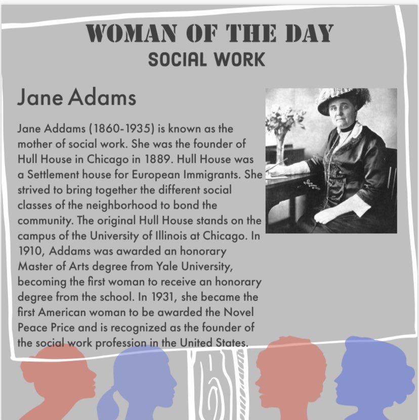 As this month is Women’s History Month, WSGA would like to take time to recognize women who have made significant impacts in their various fields. Our first two features are Susana Baca and Jane Adam’s, submitted by the Modern Language and Social Work departments!