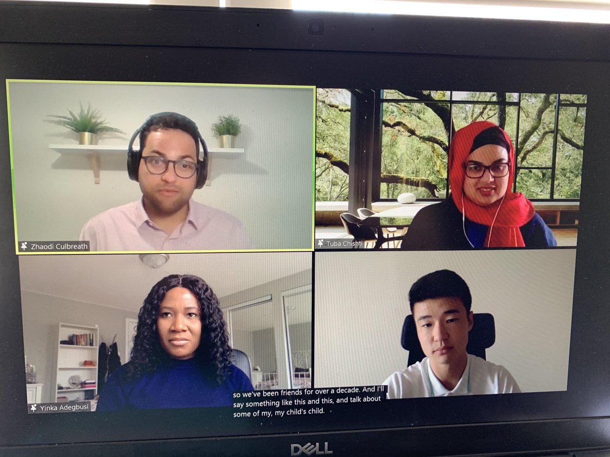lisaw33's tweet photo. The panel from #QUAA on non-traditional student experiences is really relevant and eye-opening. They felt it was “conform or bust” and had to shelter and hide their differences. #QueensU https://t.co/x8frzOuXXj