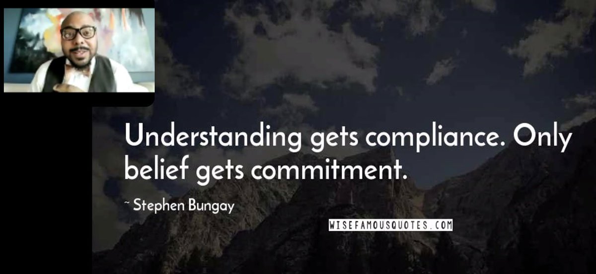colep81's tweet photo. Compliant or Committed? What type of leader are you? Thank you Dr. @marlonwaites for your presentation. I AM EMPOWERED! #invested #leadership #TABSE21 https://t.co/McHFdQIc3f