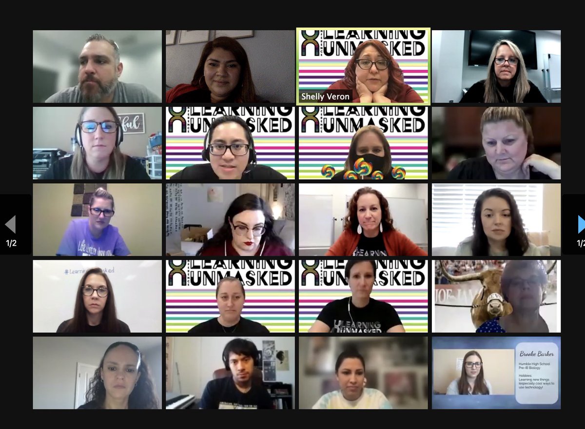 jadirabernal's tweet image. Great morning of collaborating and learning this morning at #LearningUnmasked! I see you learning with me @zieglerwms👩🏻‍💻😎#BeEliteWMS