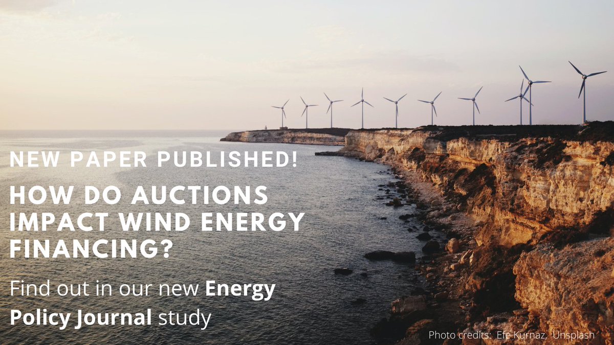 Mak Đukan (@makdukan) on Twitter photo I just published my first PhD paper with
<a href="/LenaKitzing/">Lena Kitzing</a>. We interview bankers and project developers to learn about the effects of auctions on #windenergy financing. Download link 👉bit.ly/3rmH28c 🚀 #renewableenergy Thanks to @WindEurope for support with our workshops! I just published my first PhD paper with
<a href="/LenaKitzing/">Lena Kitzing</a>. We interview bankers and project developers to learn about the effects of auctions on #windenergy financing. Download link 👉bit.ly/3rmH28c 🚀 #renewableenergy Thanks to @WindEurope for support with our workshops!