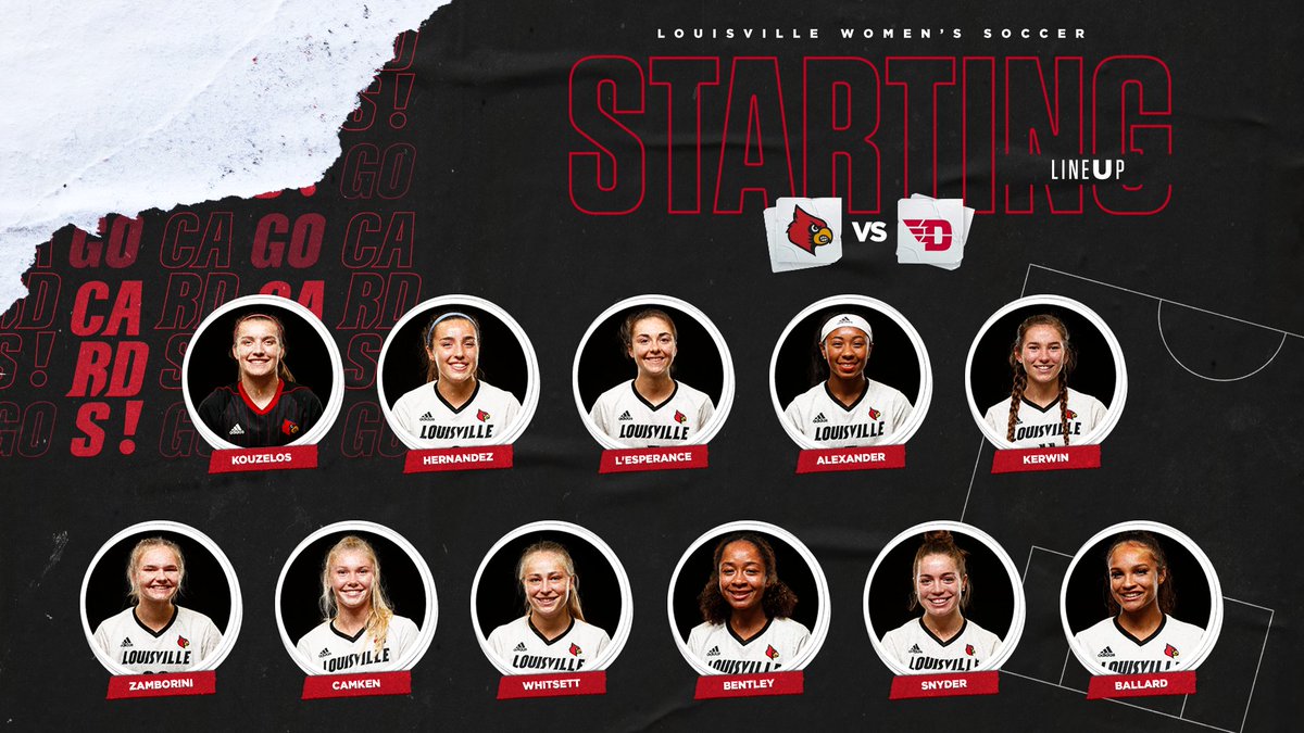 LouisvilleWSOC's tweet photo. 𝗦𝘁𝗮𝗿𝘁𝗶𝗻𝗴 𝗫𝟭⏬

#GoCards https://t.co/g2Ss8MWv7a