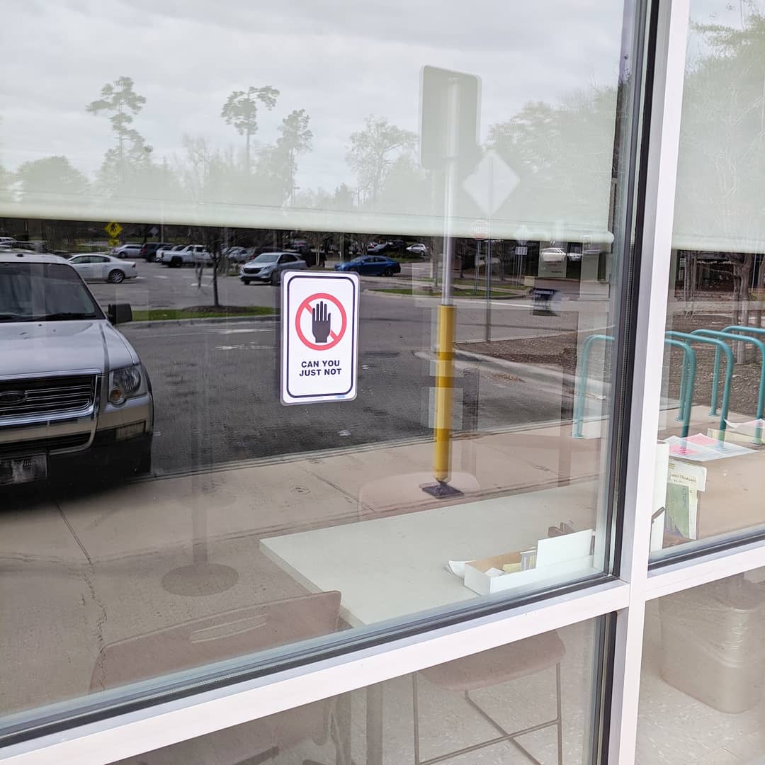 LegbootLegit's tweet photo. This may or may not be on the window of the county tax collector's office
#legboot #obviousplant #taxationistheft #funnysigns #fakeproduct https://t.co/AosQggXDpq