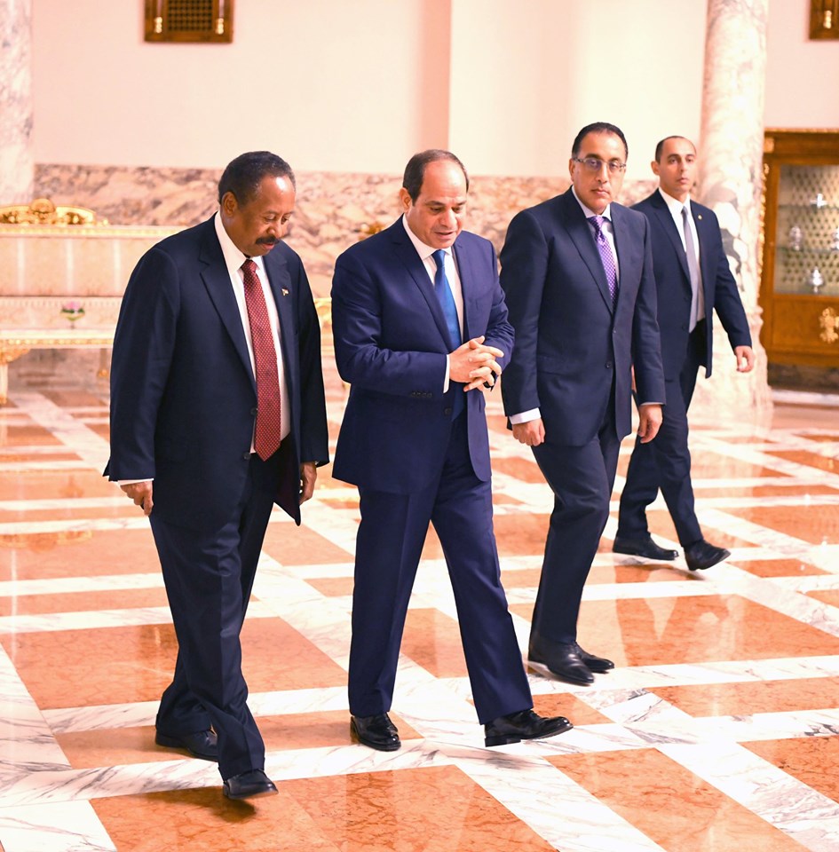بوابة الوفد السودان توافق بين السيسي وحمدوك على تكثيف جهود التوصل لاتفاق حول سد النهضة