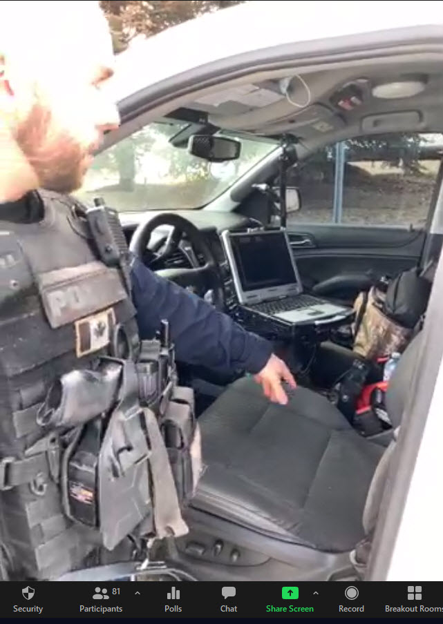 DRPS_EI's tweet photo. Live Stream happening now from D/Cst Handscomb from the @DRPS k-9 unit. Here at the @drps_yip program to share with the 82 in attendance all about the k-9 Unit. https://t.co/VastXeGEFX