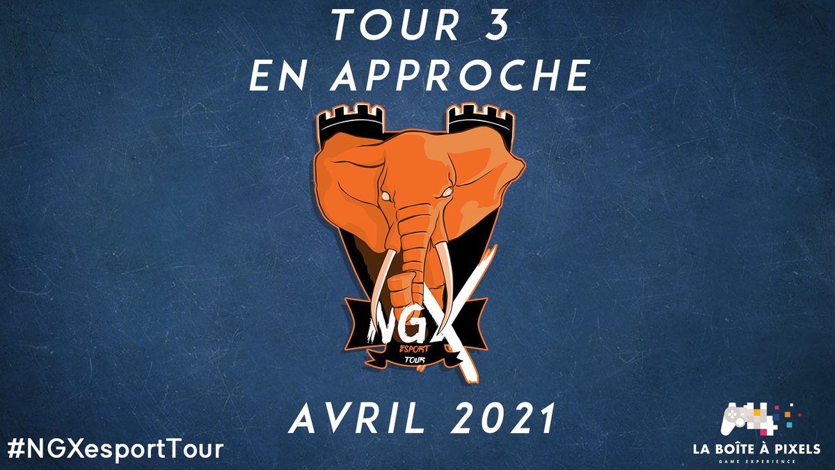 NGX44's tweet image. PROCHAIN TOUR EN APPROCHE !

#NGXesportTour 3 arrive en Avril , prêts à rejoindre l&apos;Xperience en #OnlineEdition ?
 
#Nantes 
#JeuxVideo #esports 
#RocketLeague #LeagueOfLegends
@materielnet @lepalace_nantes