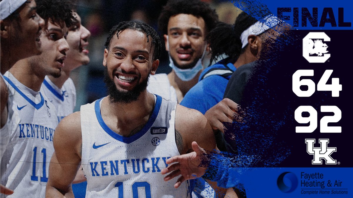 KentuckyMBB's tweet photo. Fun way to wrap this regular season https://t.co/33SU1nf8Hq