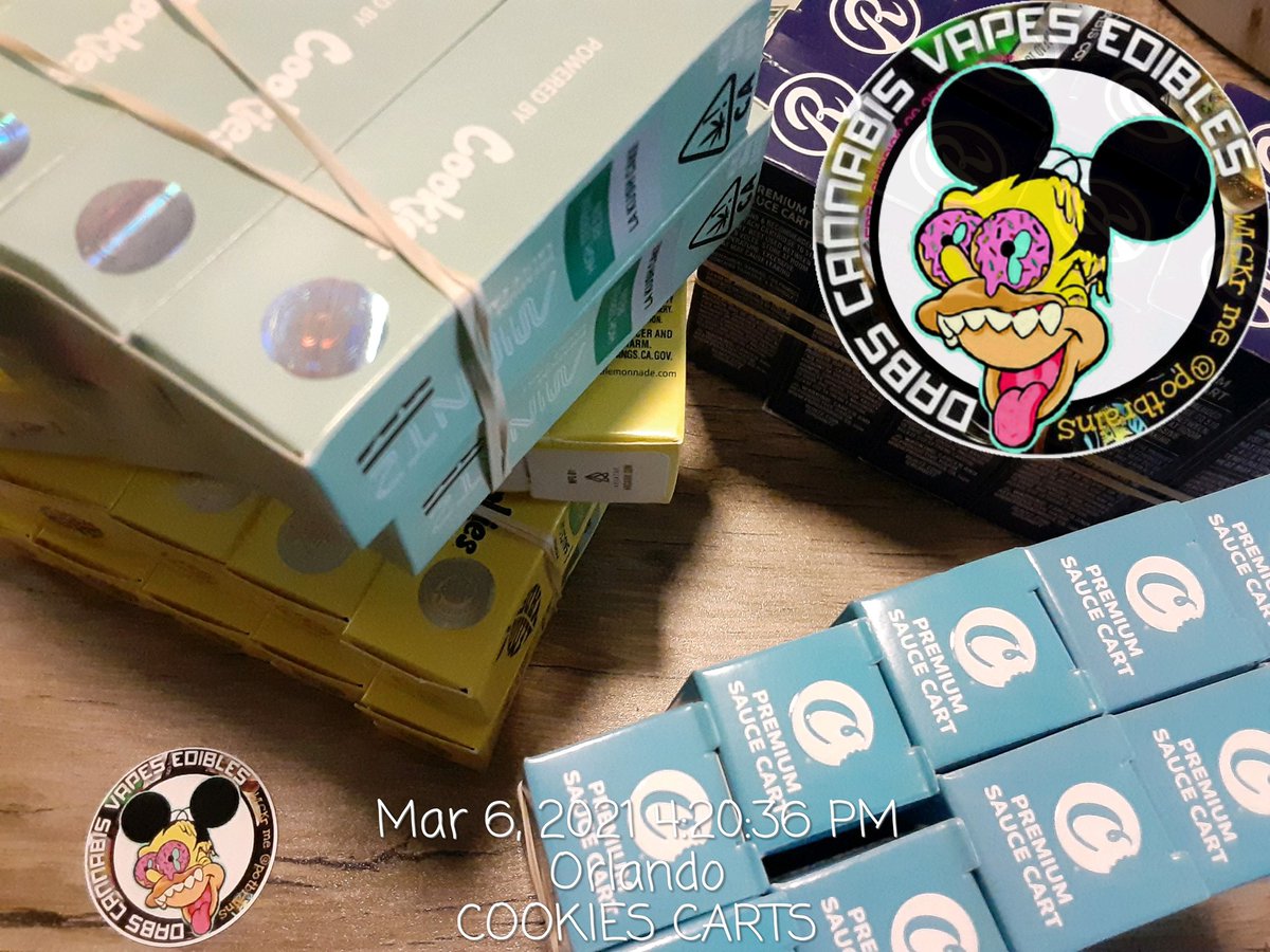 Orlandoweed4's tweet photo. COOKIES CARTS #ORLANDOEXOTICS https://t.co/oI5PdUw3XN