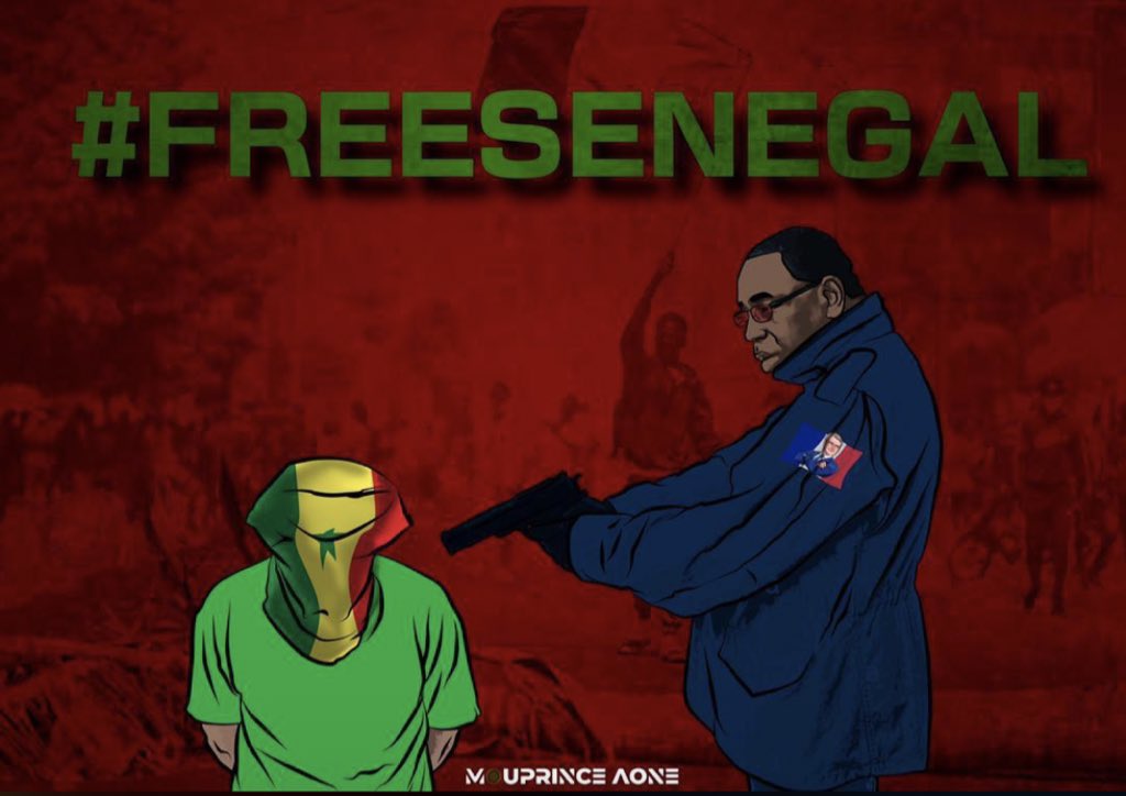 Djiamiloulah's tweet photo. Suceur de sang #FreeSenegal https://t.co/X7kGka7Cn0