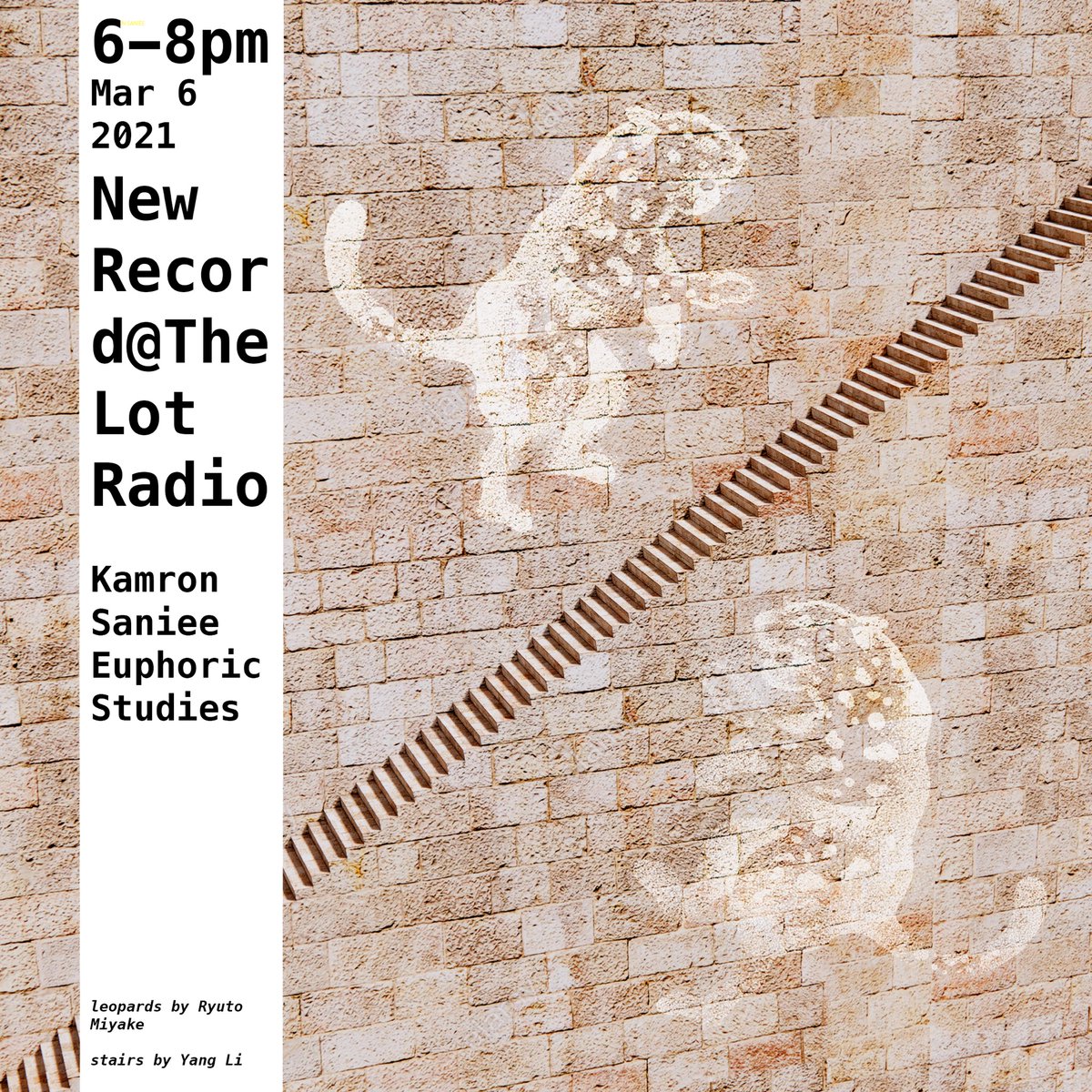 kamron saniee (@kamitigris) on Twitter photo On <a href="/TheLotRadio/">The Lot Radio</a> from 6–8pm EST today celebrating my release Euphoric Studies (out now on <a href="/SVS_RECORDS/">SVS RECORDS</a>)! Tune into the live A/V stream on thelotradio.com On <a href="/TheLotRadio/">The Lot Radio</a> from 6–8pm EST today celebrating my release Euphoric Studies (out now on <a href="/SVS_RECORDS/">SVS RECORDS</a>)! Tune into the live A/V stream on thelotradio.com