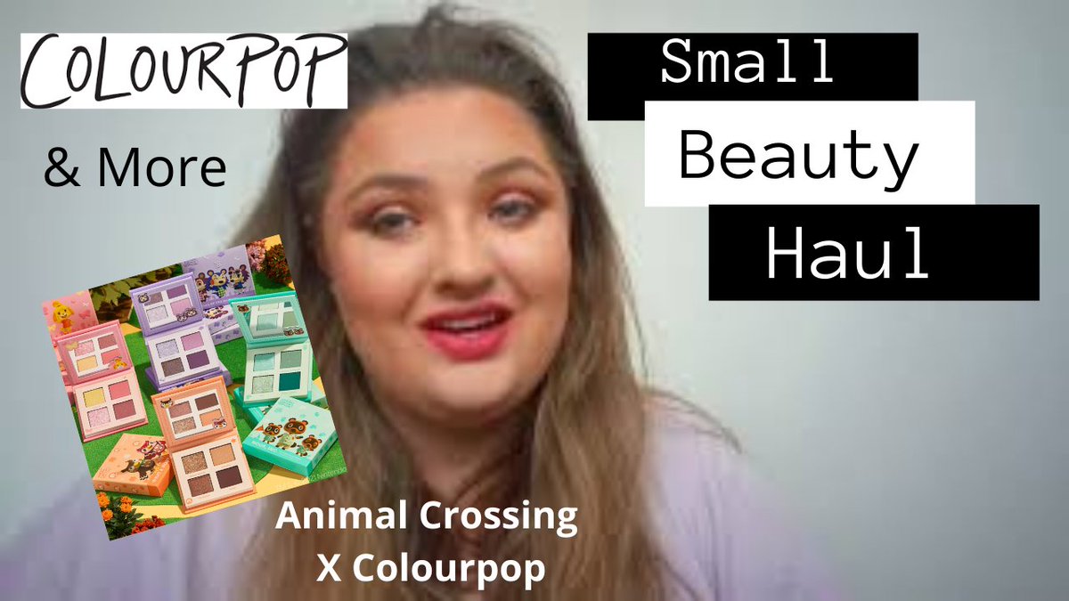 ASorrell10's tweet image. New video out guys! 

Small Haul of products!! Don't forget to subscribe for a whole week of Colourpop testing videos! Enjoy

youtu.be/bcDCtPRZZOY

#beauty #influencer #review #haul #honestreview #NewVideoAlert #NewVideo #NewVideoRelease @ColourPopCo #AnimalCrossingNewHorizons