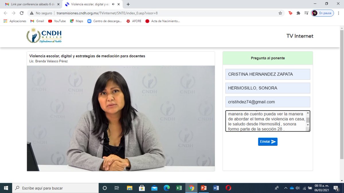 JC_Corona's tweet photo. #SNTEconMéxico 👩‍🏫🇲🇽👨‍🏫

🔴 Con el fin de humanizar el contexto educativo, el #SNTE 📚 y la @CNDH 🕊️ impartieron curso 👉Violencia escolar, digital y estrategias de mediación para docentes 👨‍💼 a cargo de la experta Brenda Velasco y abierto a agremiados ✔️

#SNTEporLosDerechos 🕊️ https://t.co/jho33Hqm9w