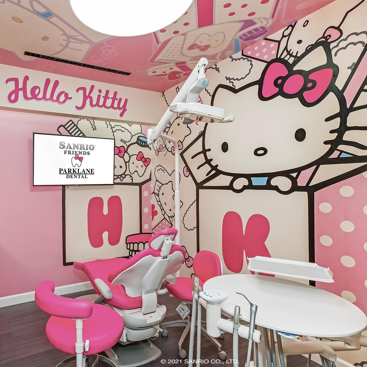Happy #NationalDentistDay! 🦷 🎀 Dental care couldn't get any cuter than the supercute Hello Kitty-themed room at Parklane Dental in Temple City, CA . Adults and children welcome! 

Book an appointment here: bit.ly/3bmAKQr