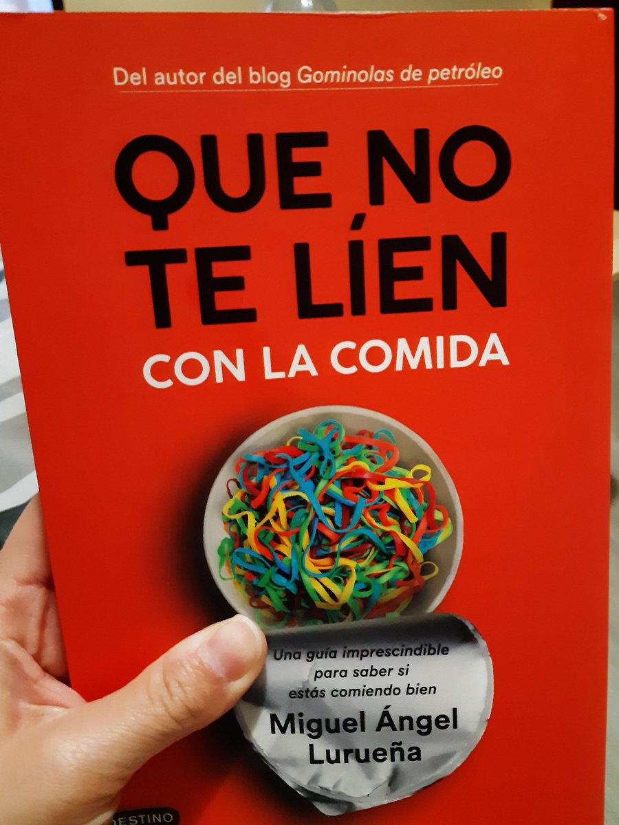 Valme_Saudades's tweet photo. Aprendiendo a comer... empezando esta lectura obligada. 
@gominolasdpetro muchas gracias por enseñarnos tanto!! https://t.co/54zYrEKBBV
