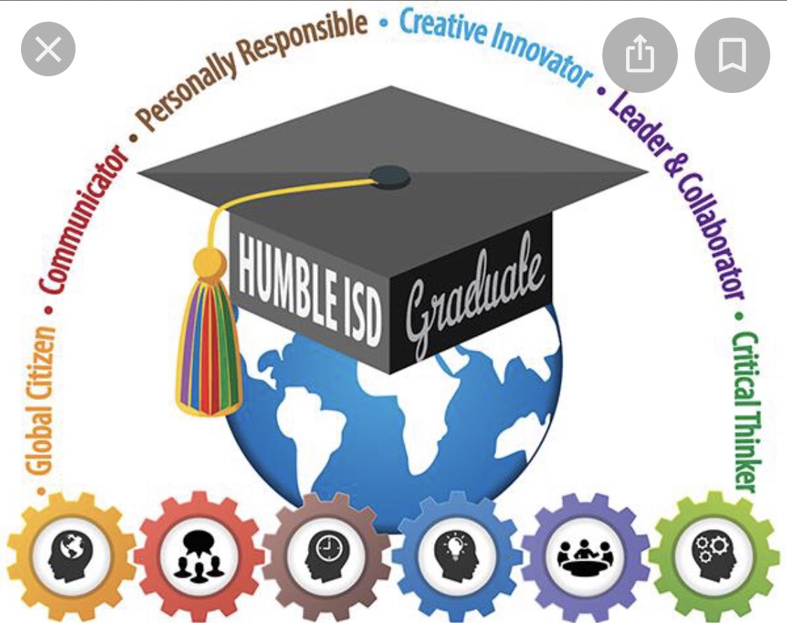 Below is “portrait of a graduate” <a href="/HumbleISD/">Humble ISD</a> touts this as the standard. If you want to teach these kids to be global citizens them have them wear their mask.  Teach these kids that small sacrifices make huge difference.