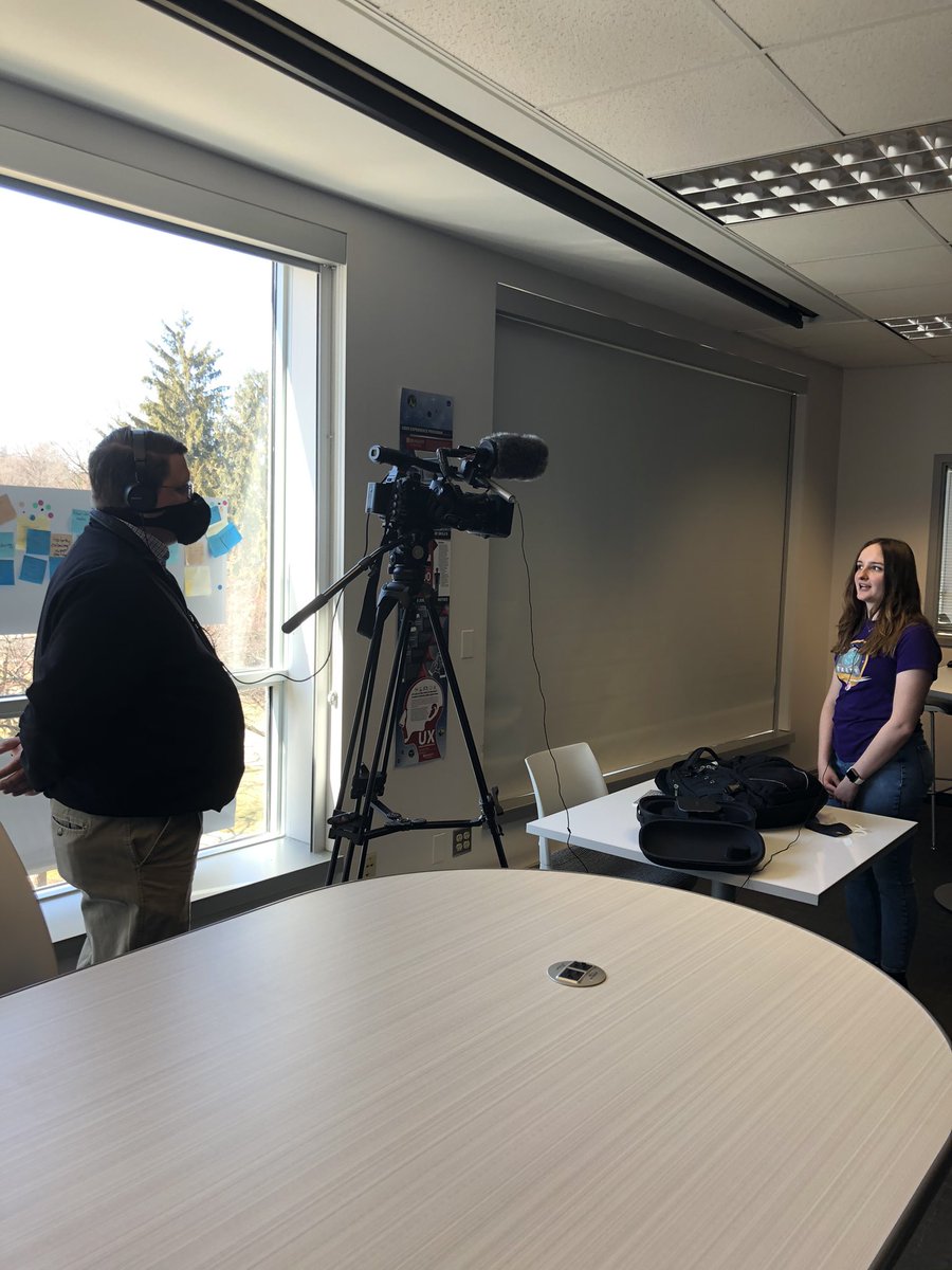 SuitsBUEarth's tweet photo. We had an awesome Interview yesterday with @VOANews and a few of our team members, look forward to the finished piece coming out soon! #NASAsuits 💫 https://t.co/k7LcZU16WV