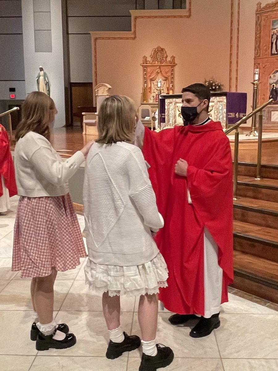 Today Fr McMahon, Fr Stewart and the <a href="/holyfamilycctn/">Holy Family Catholic Church</a> community joined me at Sagrado Corazon for their Confirmation. Such a great opportunity to remind us that the Holy Spirit make all things new. May God Bless these young men and women in their faith journey.