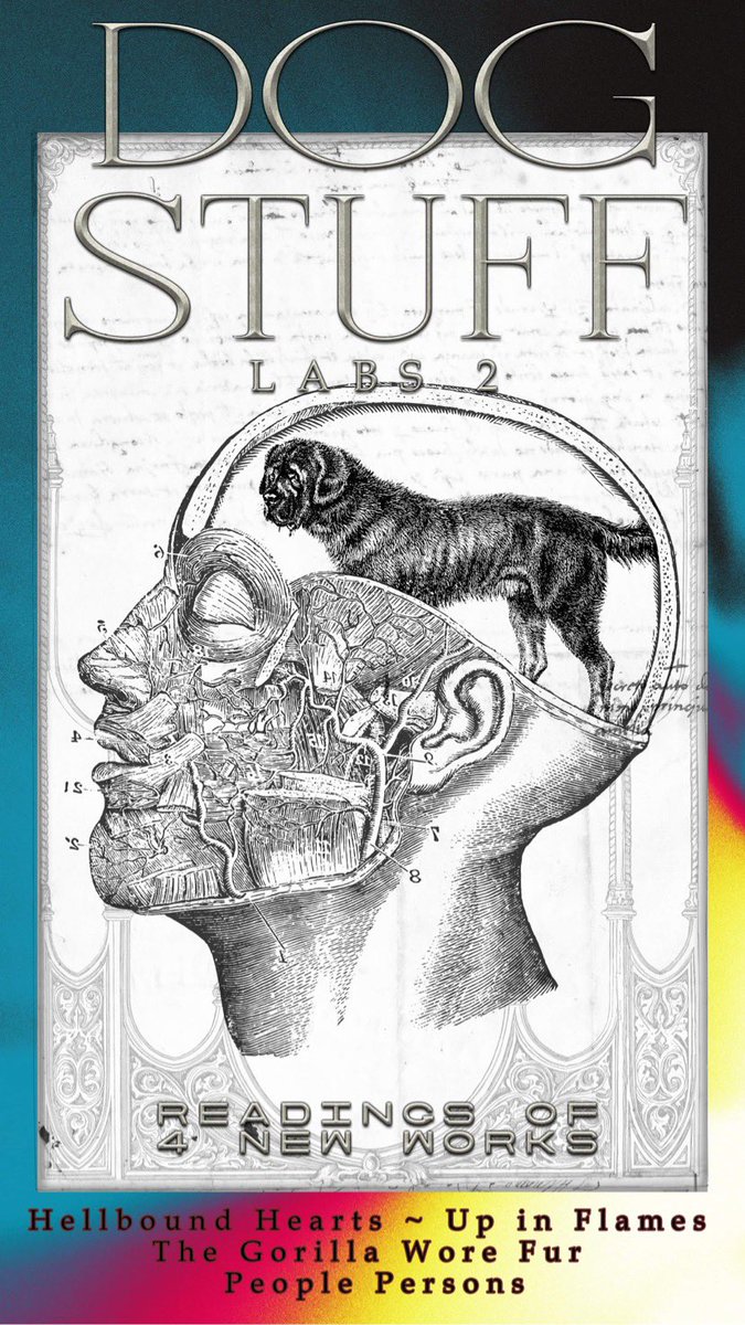 DOGSTUFFONLINE's tweet photo. We continue our 2nd iteration of @DOGSTUFFONLINE LABS — TONIGHT with ‘People Persons’ by @neoconpugmom at 8P EST on @zoom • link in bio!

🐶 

art / @secret_gourd https://t.co/nIGrkb3udh