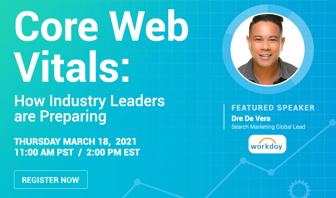 paulandre's tweet image. Join @paulandre and @brightedge on THU, March 18th at 11:00 am PST / 2:00 pm seo.video/core-web-vital… as we share what is and isn't working across multiple industries leading up to the #PageExperience #CoreWebVitals update #SEO