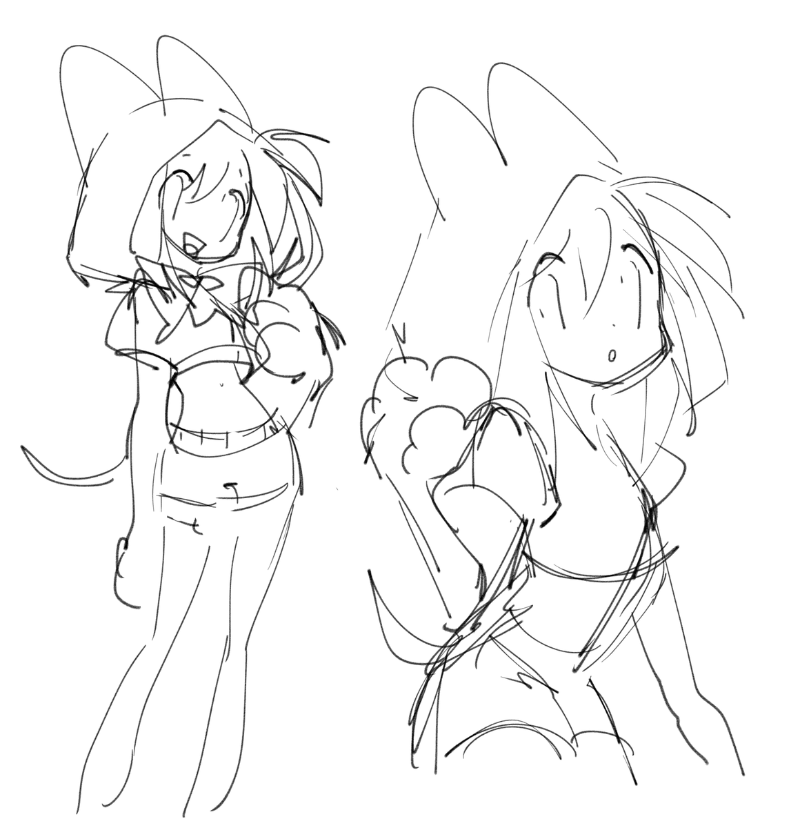sketch &amp; final (february patreon/twitch sub sippypup design #3) 