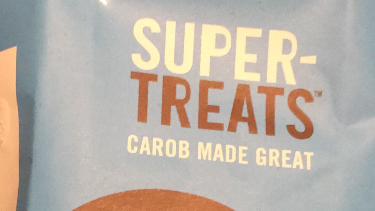 Just had a ‘Super-Treat’ moment, thanks to these delicious 😋 refined-sugar free carob bars (that taste just like chocolate) lovingly made by <a href="/Supertreats_uk/">Supertreats</a> - not sure 🤔 if you like carob? Why not purchase a taster pack from Supertreats.co.uk