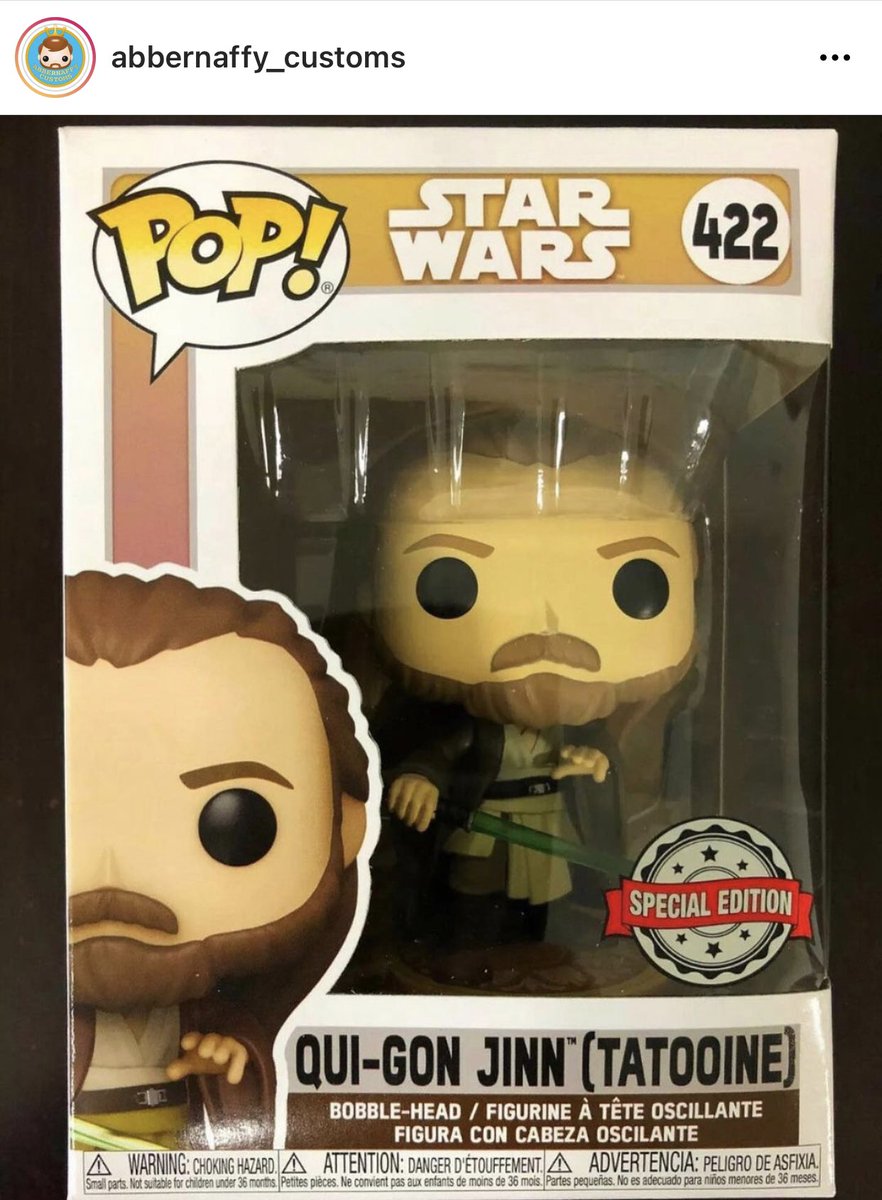 There's a new Qui-Gon Jinn #Funko Pop 